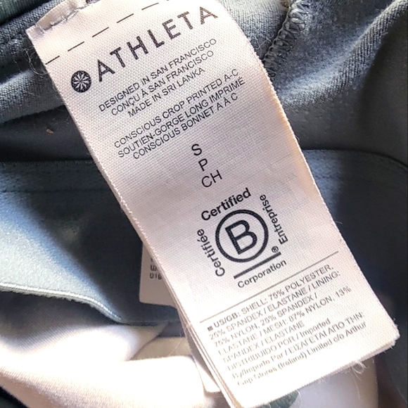 ATLHETA SET of Leggins size XS and cropped size S - Picture 7 of 7